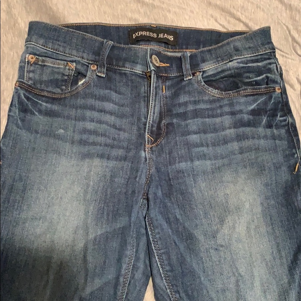 Express Medium Wash Jeans